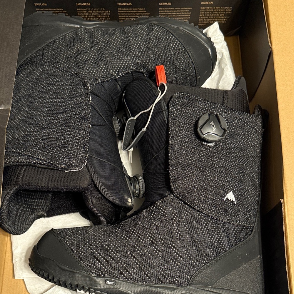 Burton Black Swath BOA Snowboard Boots